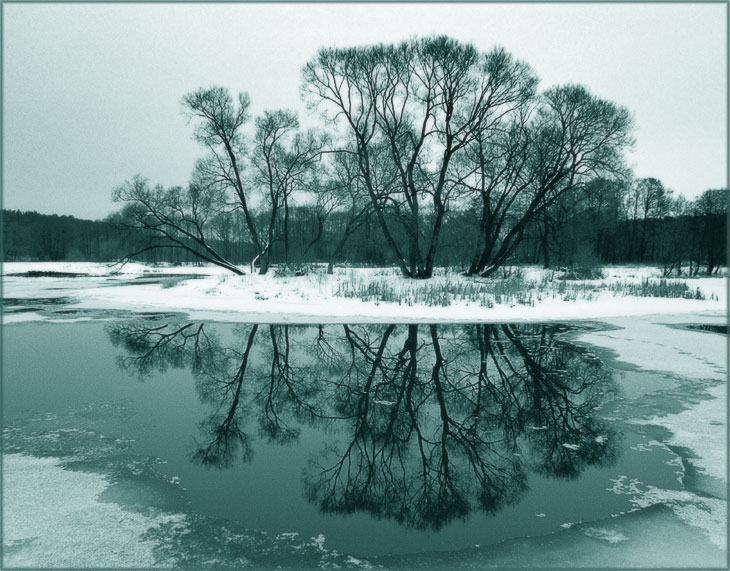 photo "Reflections 2" tags: landscape, water, winter