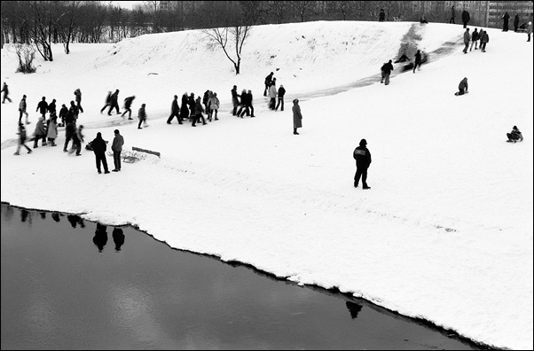 photo "Funny pastime" tags: landscape, winter