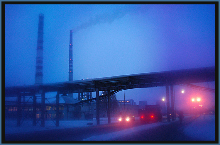 photo "Morning of winter" tags: technics, 
