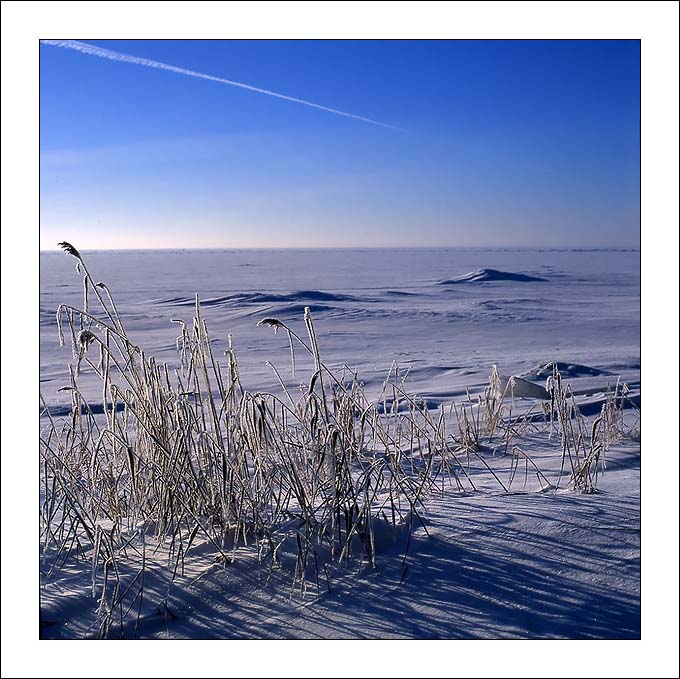 photo "Flying by above a planet 2" tags: landscape, water, winter