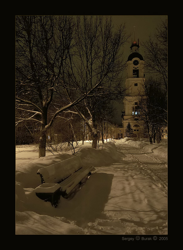 фото "Вечерняя серия - 4" метки: пейзаж, архитектура, ночь