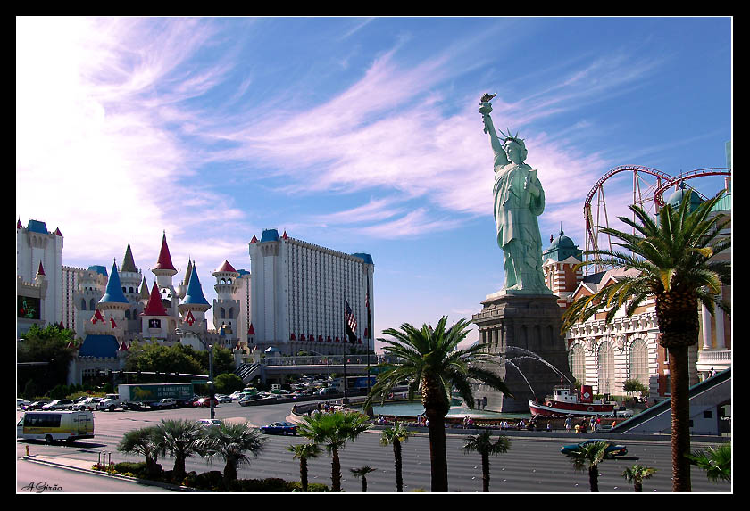 фото "Liberty in Las Vegas" метки: путешествия, архитектура, пейзаж, Северная Америка