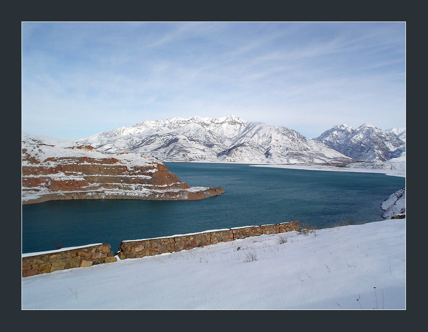 photo "Lake Charvak" tags: landscape, mountains
