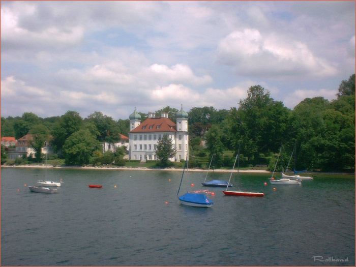 photo "Bayern, Starnbergersee" tags: landscape, clouds, water