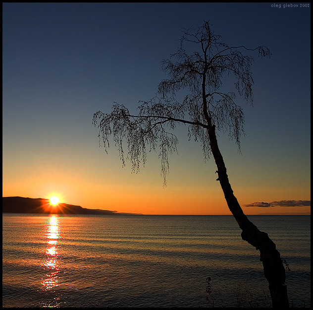 photo "First morning on Baikal" tags: landscape, sunset, water
