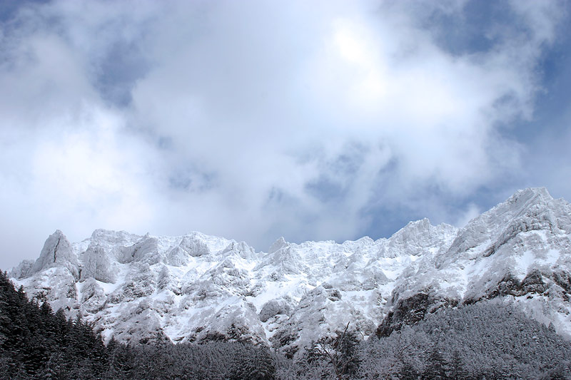 фото "Yatsugadake II" метки: пейзаж, горы, зима