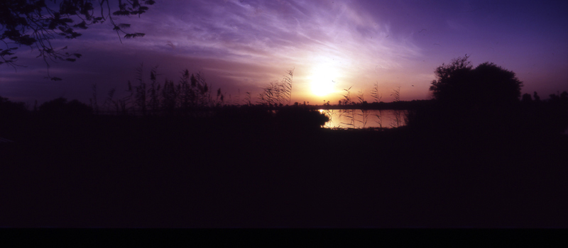 фото "SunSet By Nile 2" метки: путешествия, пейзаж, Африка, закат