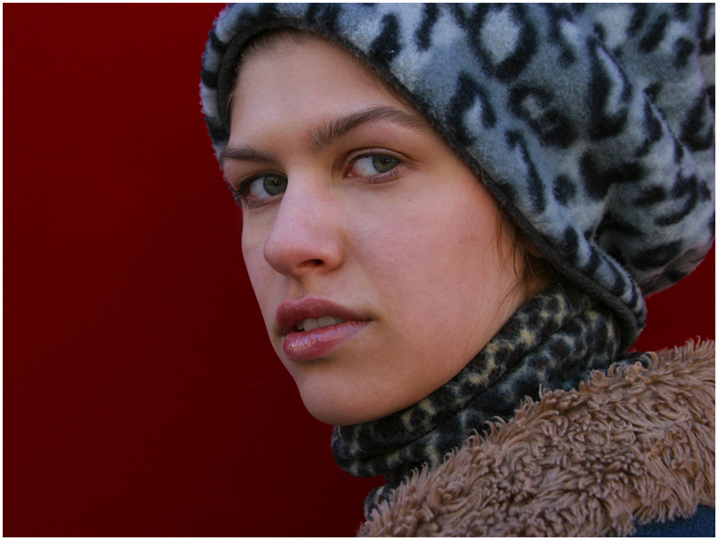 photo "The last glance of this winter" tags: portrait, woman