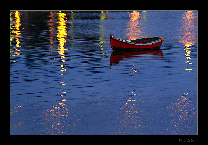 фото "Straps of light" метки: пейзаж, вода, ночь