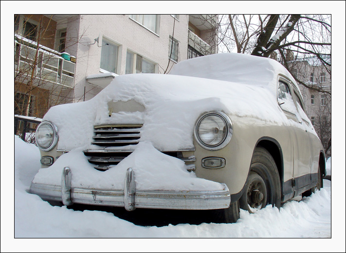 photo "GAZ M20 "Victory"" tags: technics, old-time, 