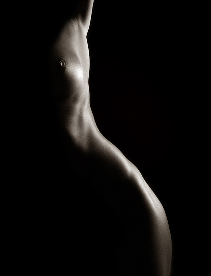 photo "border to the unknown" tags: nude, black&white, 