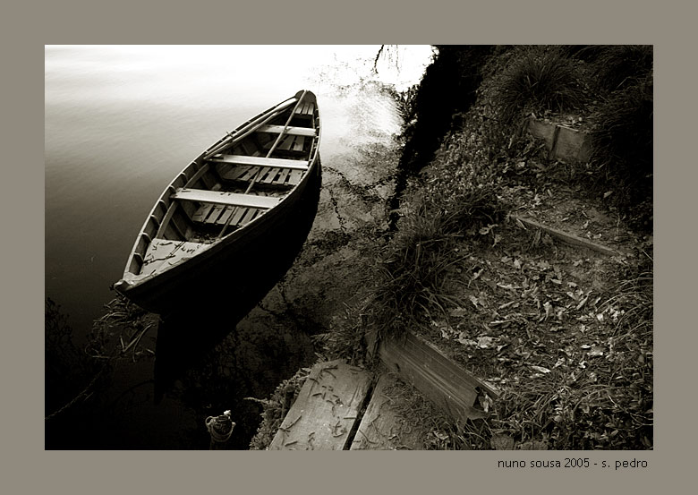 фото "Cavado River -" метки: черно-белые, 