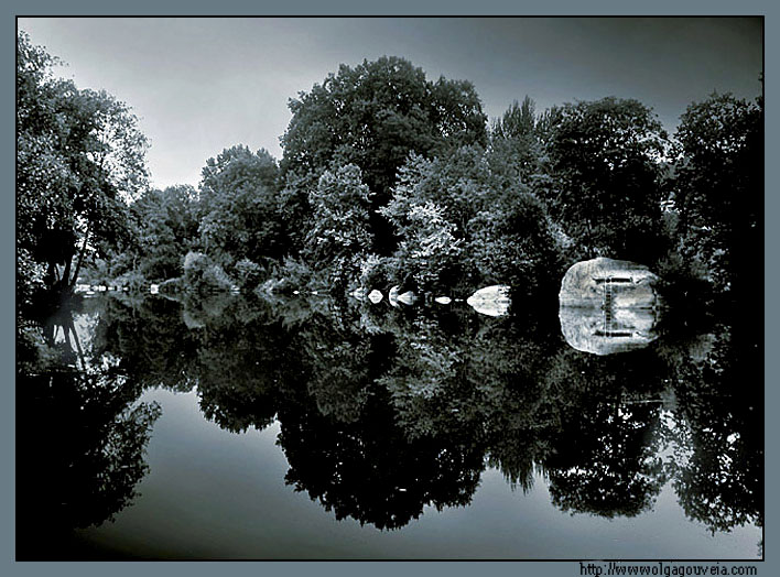фото "Like a Mirror" метки: пейзаж, вода, лес