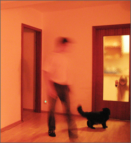 photo "The man, the girl and the cat" tags: abstract, genre, 