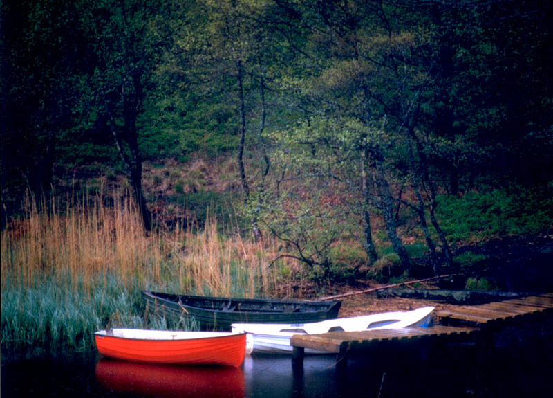 photo "Loch Lomond, Boats, Scotland" tags: landscape, 