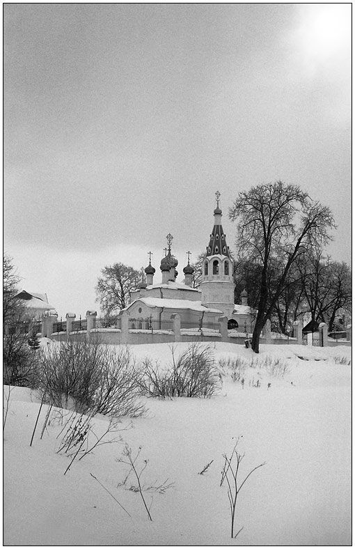 photo "Annunciation" tags: landscape, black&white, winter