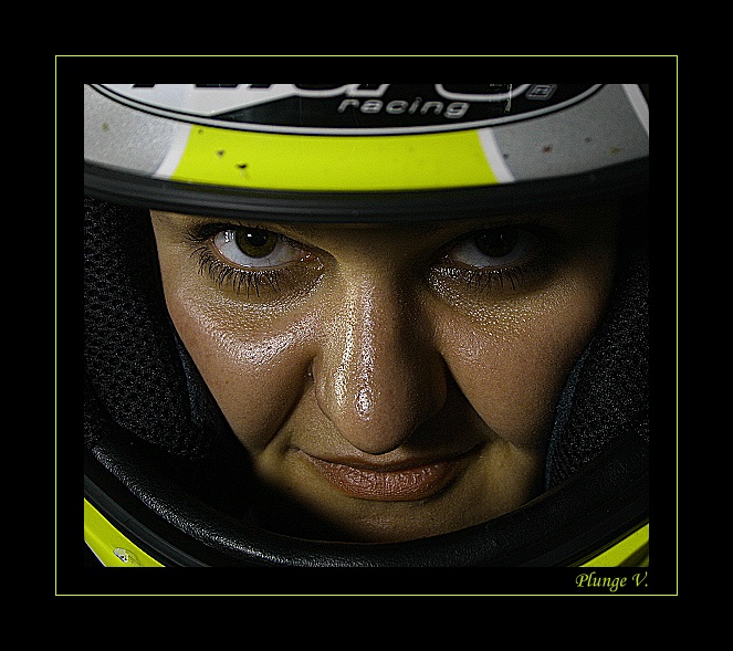 photo "After ... 250 km/h" tags: portrait, montage, woman