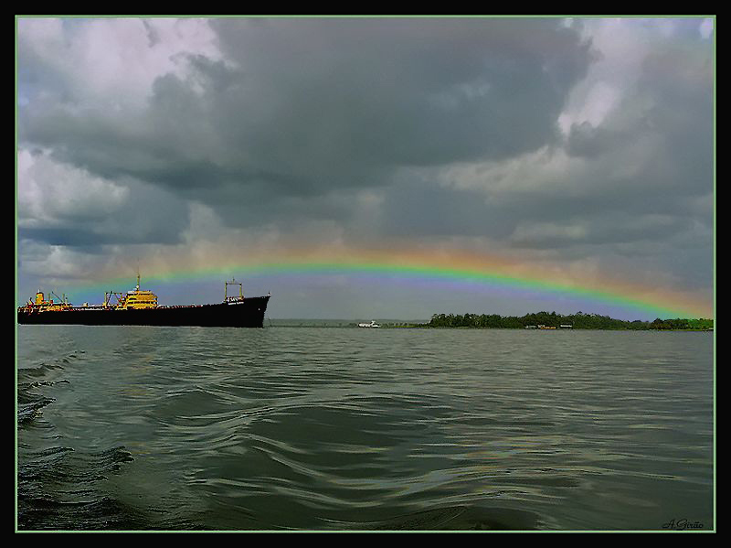 photo "Rainbow" tags: landscape, travel, South America, water