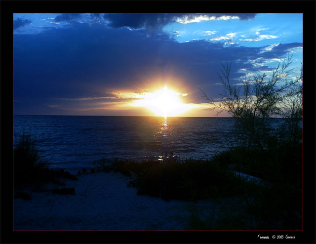 photo "Blue sunset" tags: landscape, summer, sunset
