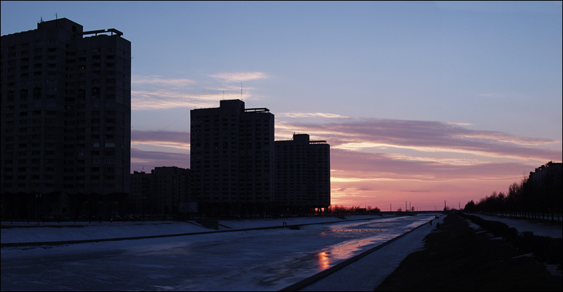 photo "Smolenka panorama" tags: landscape, architecture, sunset