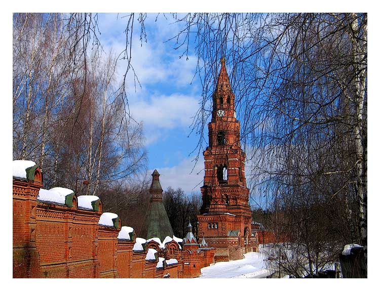 фото "Весенняя православная" метки: архитектура, пейзаж, зима