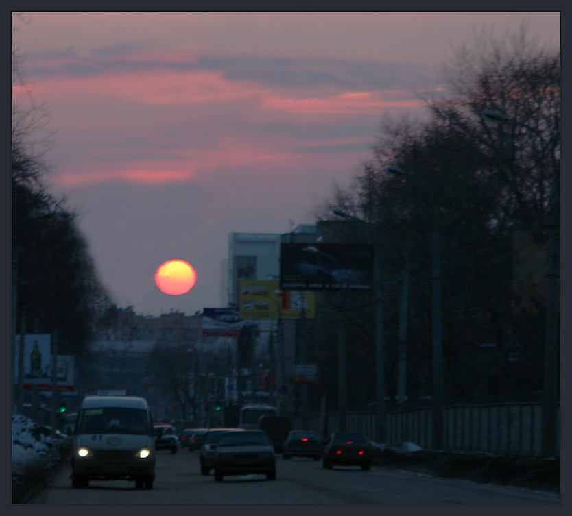 photo "Vanity under an all-seeing eye" tags: landscape, architecture, sunset