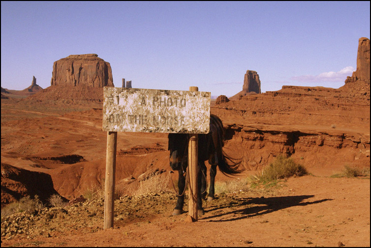 photo "1$ Photo On The Horse" tags: misc., travel, North America