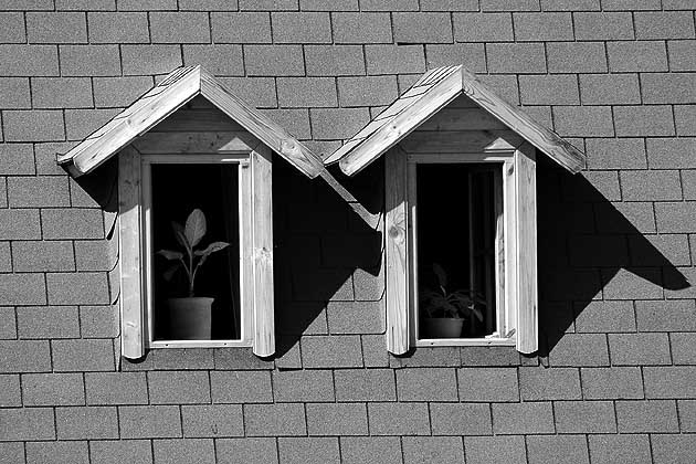 photo "Windows" tags: black&white, abstract, 