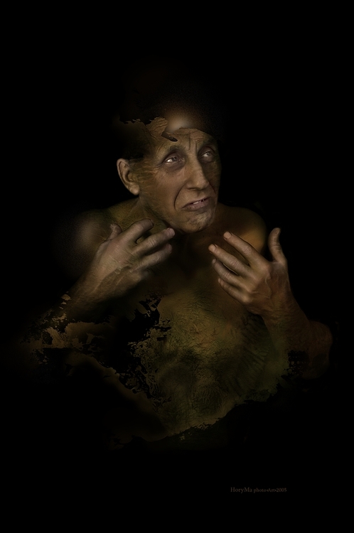 photo "Monday... Or a mirror of soul ("photoArt")" tags: portrait, digital art, 