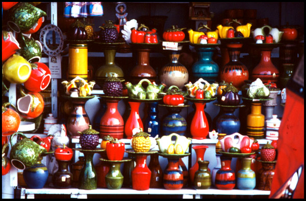 photo "Pottery Stall-Pisa Italy" tags: travel, Europe