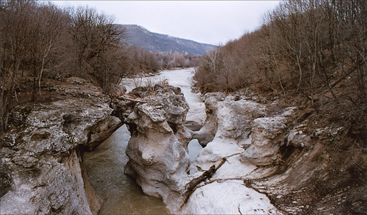 photo "The White river" tags: landscape, mountains, water