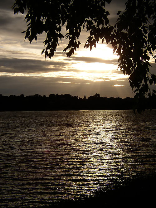 photo "Volga. Yaroslavl" tags: landscape, sunset, water