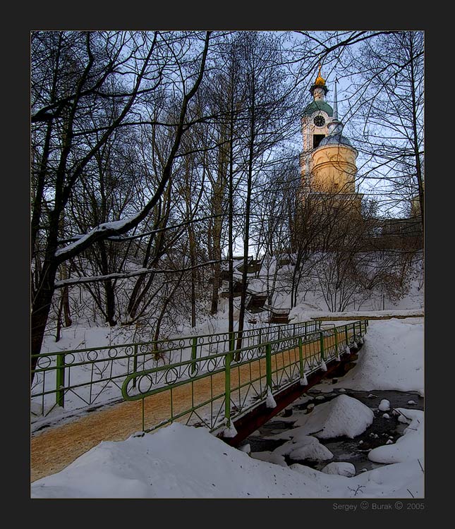 фото "Речка Саровка" метки: архитектура, пейзаж, зима