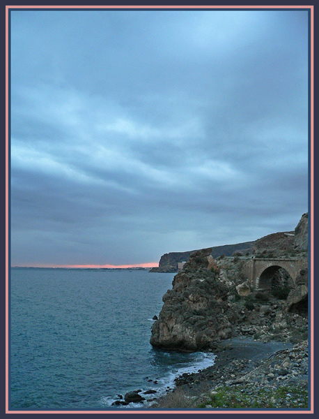 фото "Bridge on the acantalido one" метки: пейзаж, вода, закат