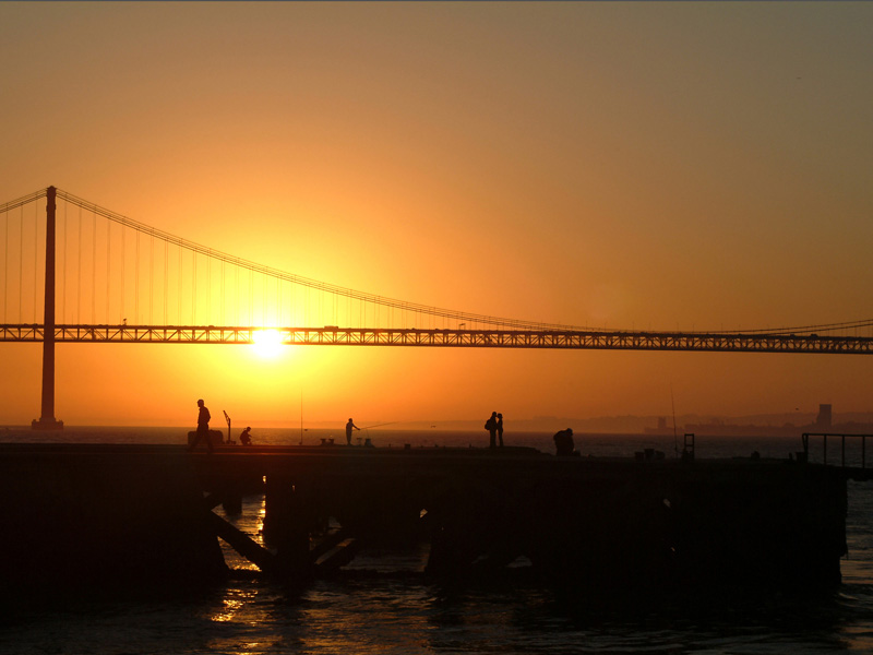 photo "The bridge" tags: landscape, travel, Europe, sunset