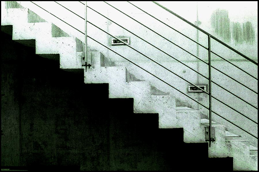 photo "Stairs III" tags: black&white, 