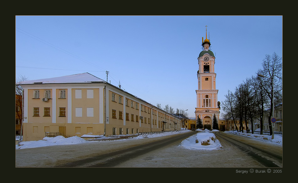 photo "Belltower of Sarov" tags: architecture, landscape, winter