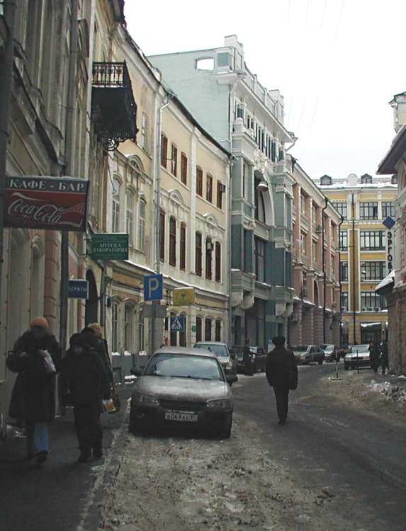фото "Москва. Старопанский переулок" метки: архитектура, пейзаж, 