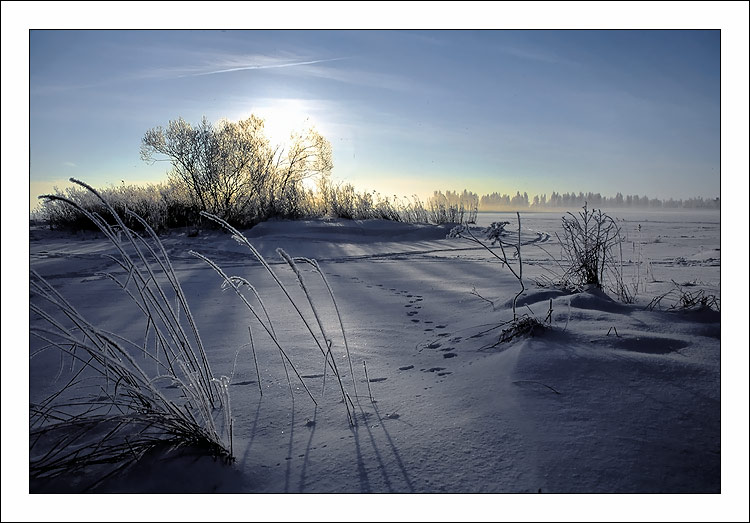 фото "Зимний этюд #6" метки: пейзаж, вода, зима