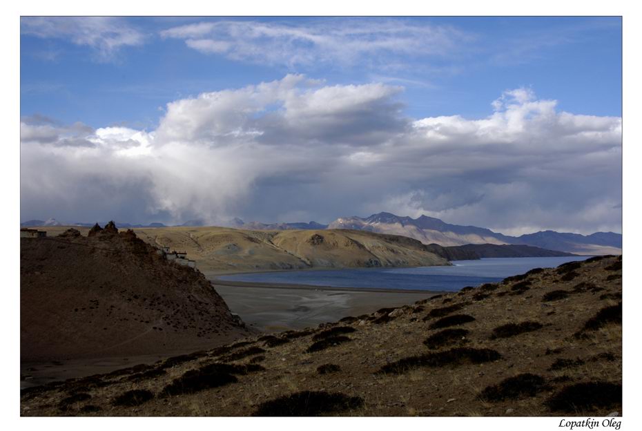photo "Mansarovar lake, Tibet, 4500 m" tags: travel, Asia