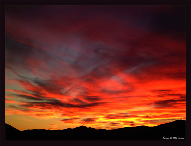 photo "From heaven to hell" tags: landscape, travel, Europe, sunset