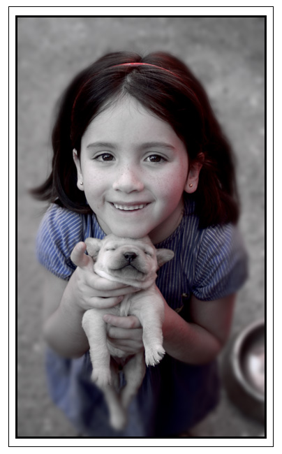 photo "Anita" tags: portrait, nature, children, pets/farm animals