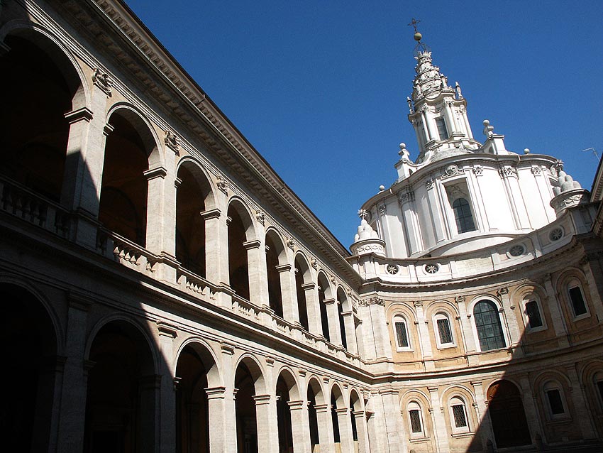 photo "S. Ivo alla Sapienza" tags: travel, Europe