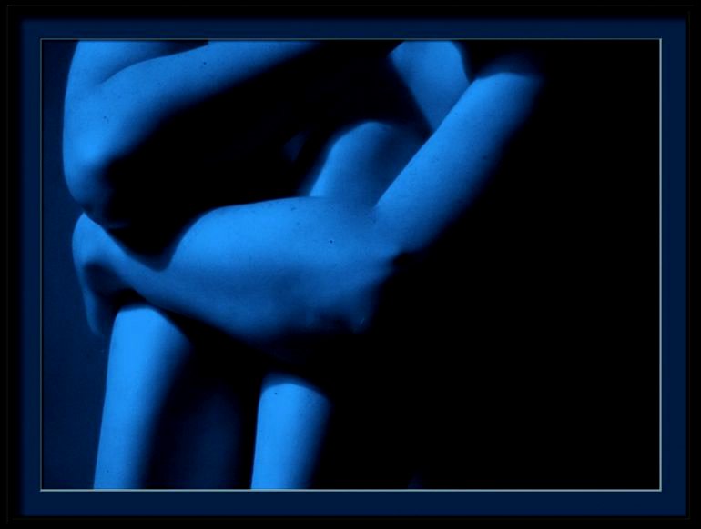 photo "moody blue" tags: nude, 