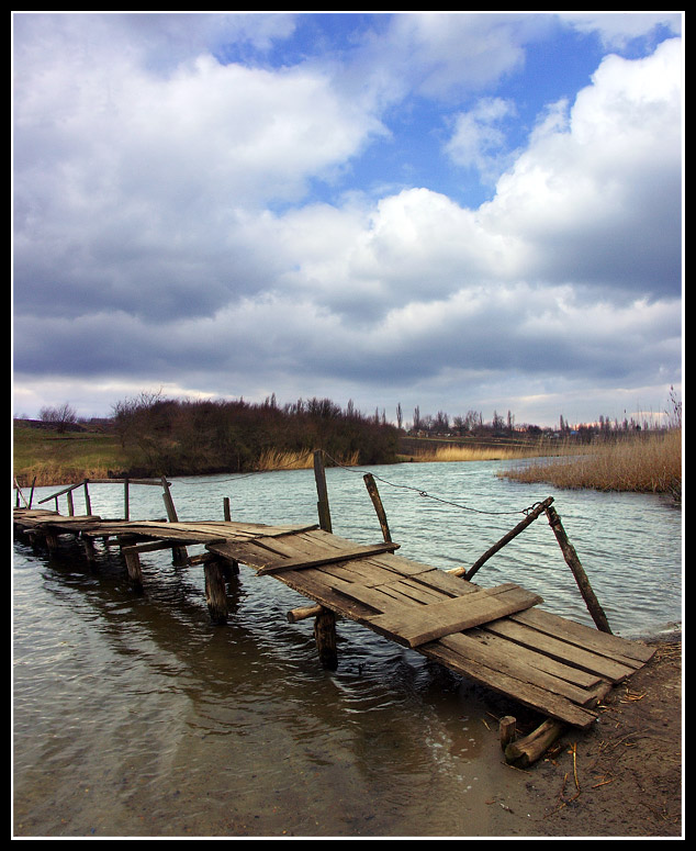 фото "Дорога в прошлое..." метки: пейзаж, весна, вода