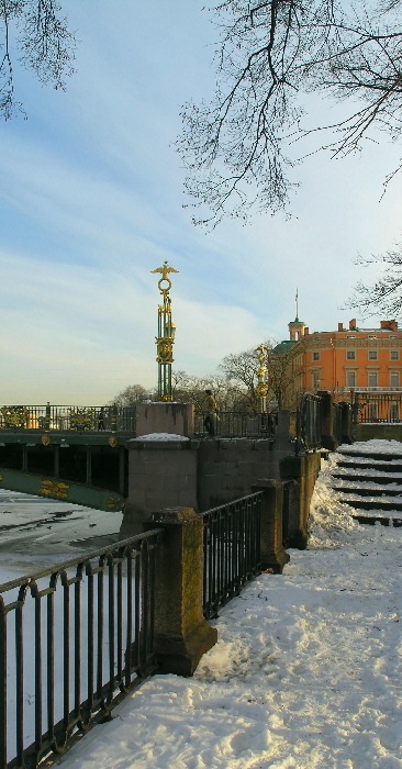 photo "From the Summer garden to Mihajlovsky to the lock" tags: architecture, landscape, winter