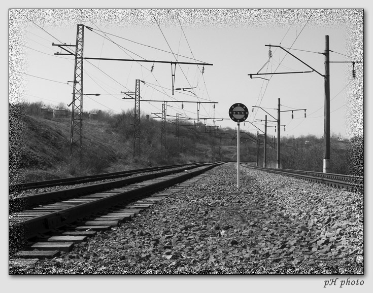 photo "stop shot!" tags: black&white, landscape, 