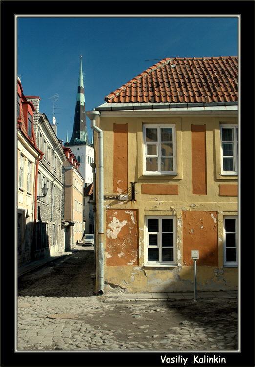 photo "Tallinn. Old city. St. Olav’S Church." tags: travel, architecture, landscape, Europe