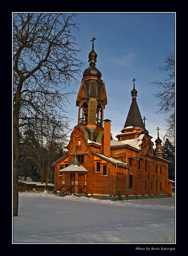 фото "Деревянный терем" метки: архитектура, пейзаж, зима