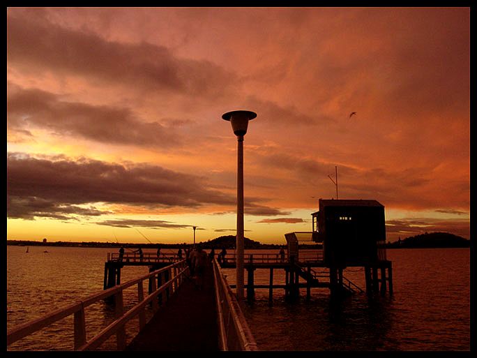 photo "Mission Bay Bridge" tags: landscape, spring, sunset